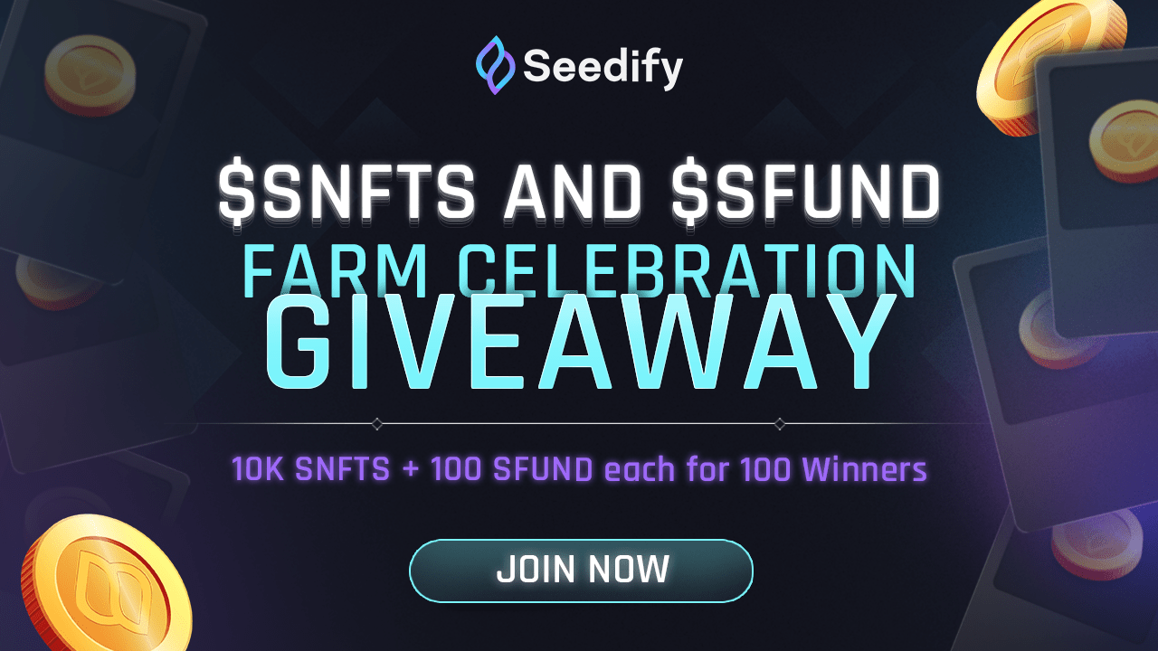 $SNFTS & $SFUND Farm Celebration Giveaway