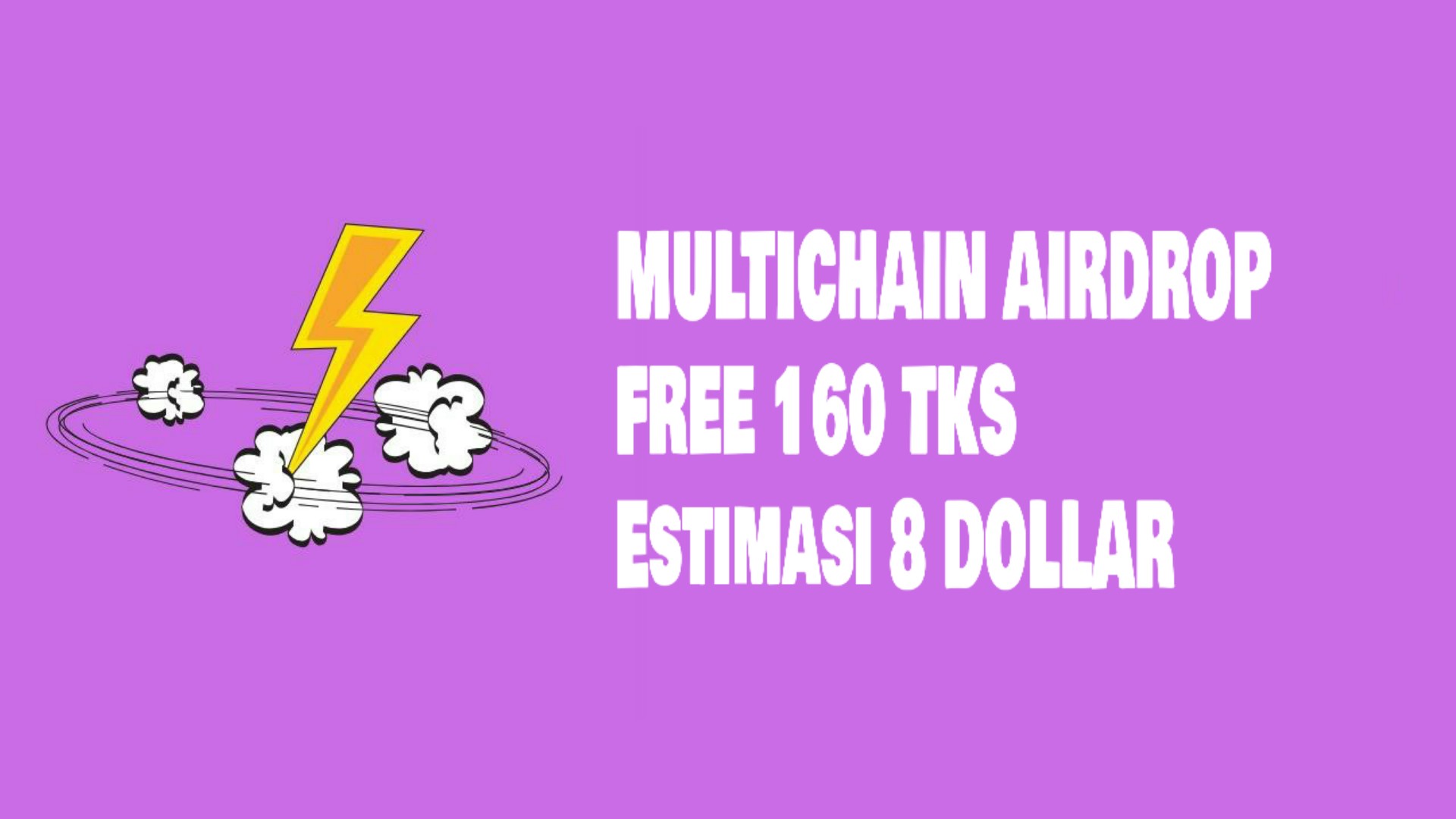 [UPDATE] Multichain Airdrop Free 160 TKS Est. 8$ | Langsung Gas Simple Task