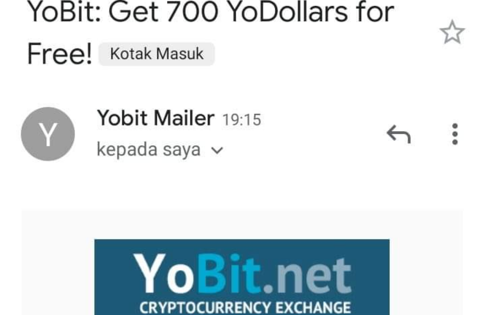 AIRDROP TERBARU: YoDollar Airdrop Resmi dari Official Yobit