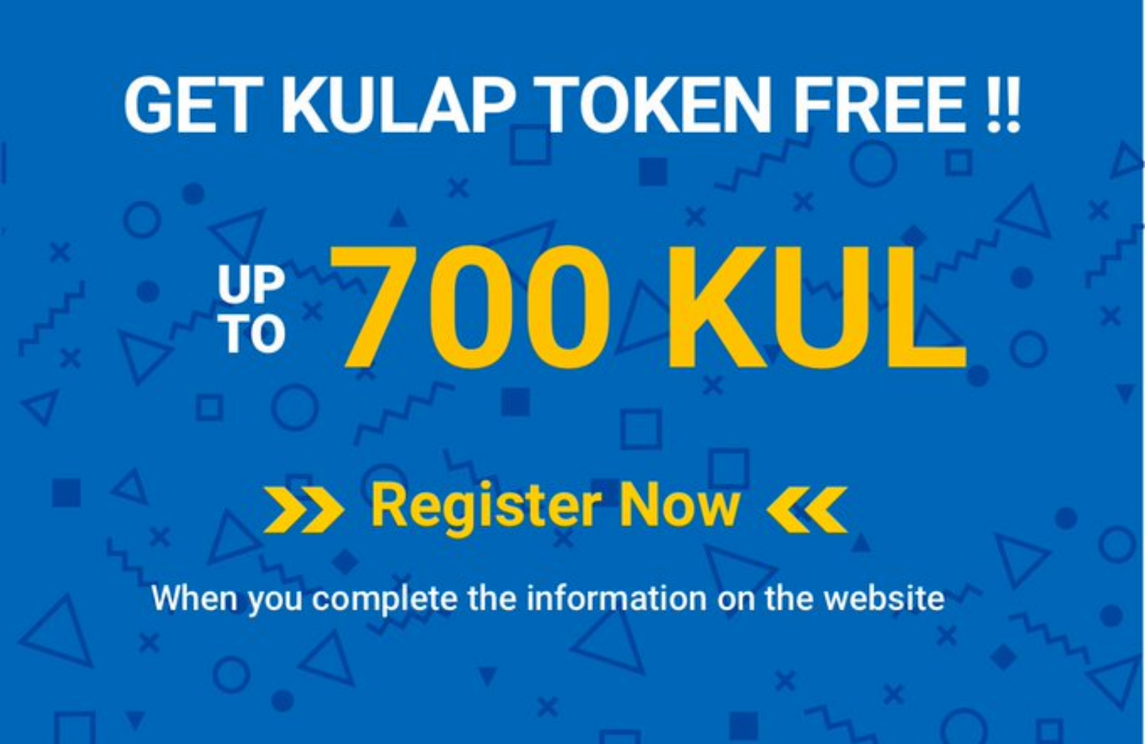 KULAP AIRDROP EXCHANGE, FREE 700 KULAP