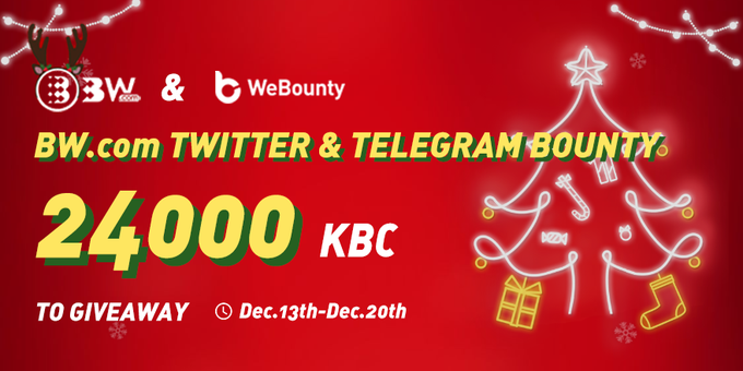 BW EXCHANGE AIRDROP BOUNTY RONDE TERBARU TOTAL REWARD 24,000$ KBC