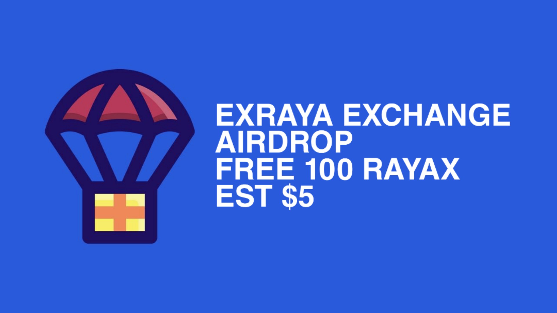 AIRDROP TERBARU : GRATIS 100 RAYAX Est. $5 Dari Exraya Exchange Airdrop | Udah IEO Market Juga