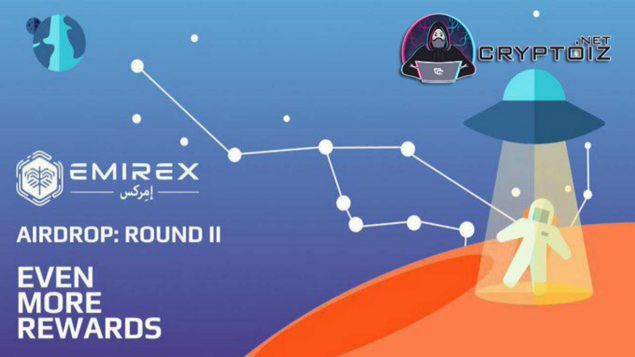 [Update] Gratis 18 EMRX Token Est. $8 Dari Emirex Rounde 2 Airdrop | Legit Yang Belum Gas