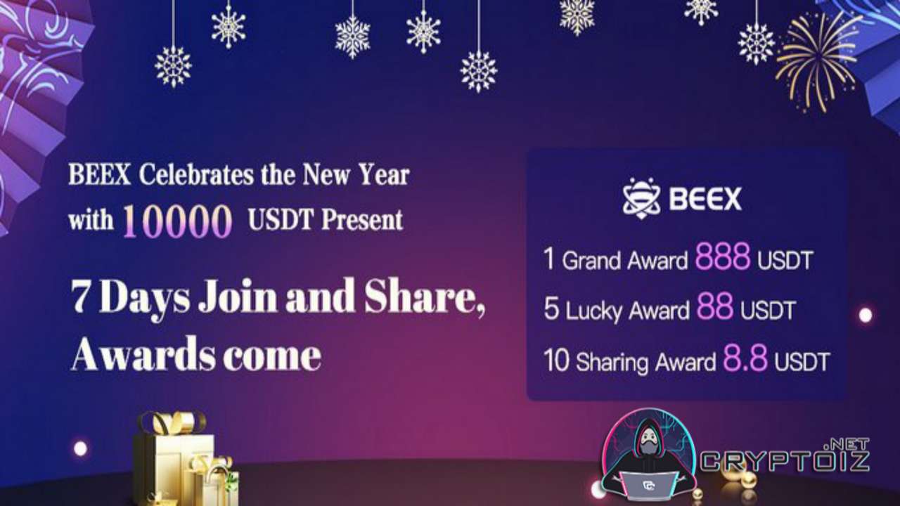 Giveaway Akhir Tahun Dari Beex.one Exchange, Reward Poll $10.000 | Kesempatan Menang Gede