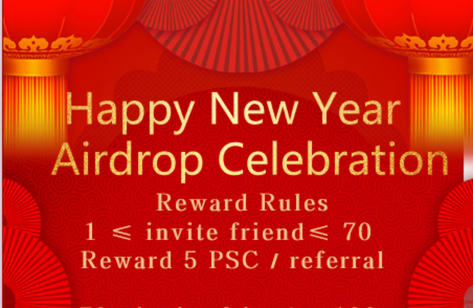 PRISM COIN(PSC) NEW YEAR CELEBRATION AIRDROP, END 7 JANUARI