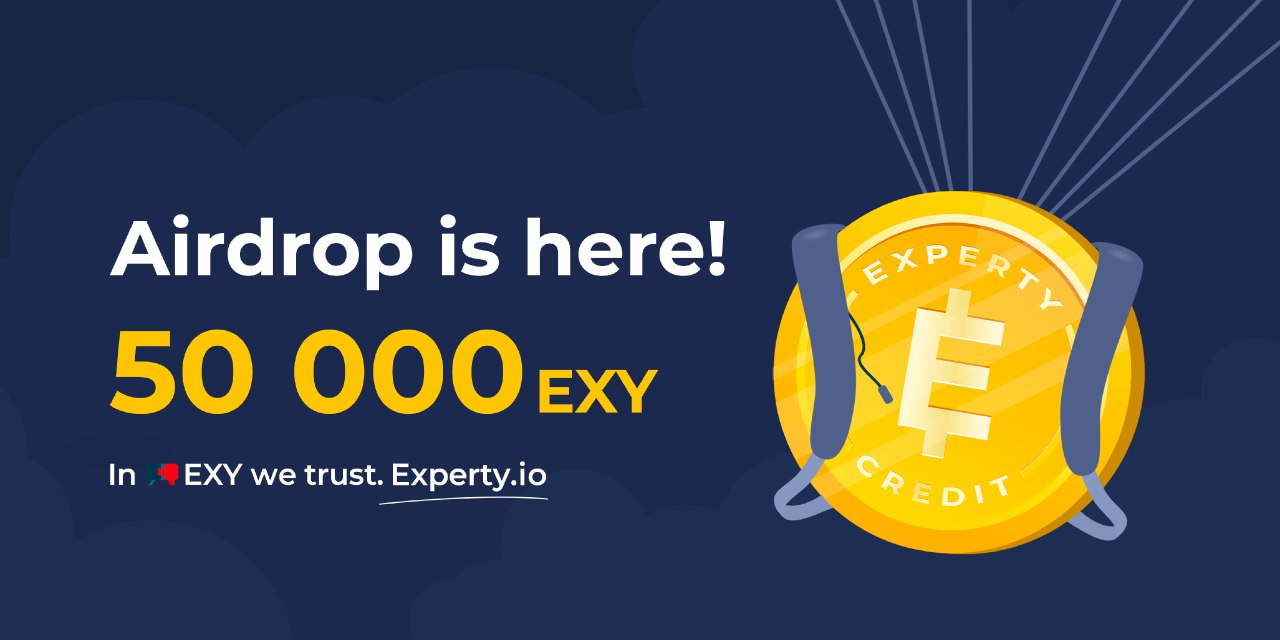 Airdrop Terbaru : Gratis 50000 EXY Est. $850 Reward Pool Dari Experty Rounde 2