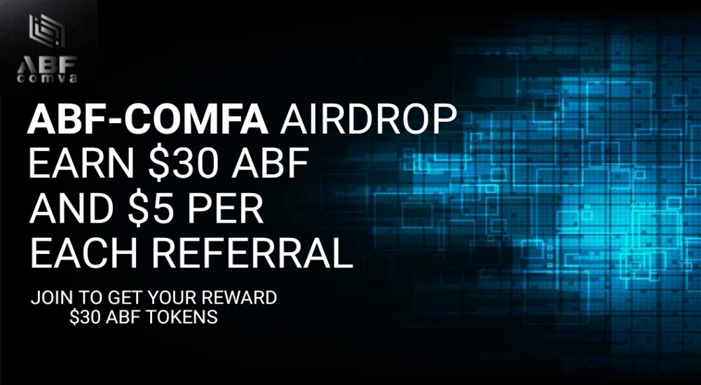 ABF COMVA AIRDROP GET FREE $30 ABF TOKENS!!