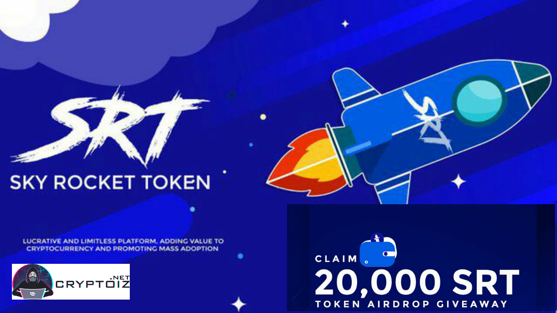 Skyrocket Airdrop Bot Free 20,000 SRT & 2000 SRT Untuk Undang Teman