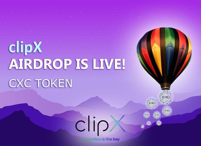 ClipX(CXC) Airdrop Round 2, Free 90 CXC. Potensi Good, jangan diskip Gan🚀