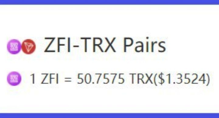 Zebra DeFi Airdrop GET 1 Stakes & Share 10,000 ZFI [$20,000] Market JustSwap