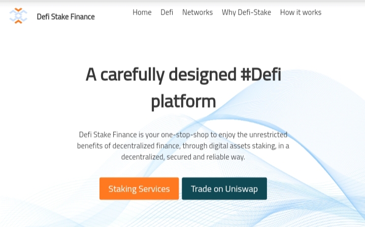 DeFiStake Finance(DSF) Airdrop: Free 2 DFS est.15$ , good project. Maksimalkan🚀